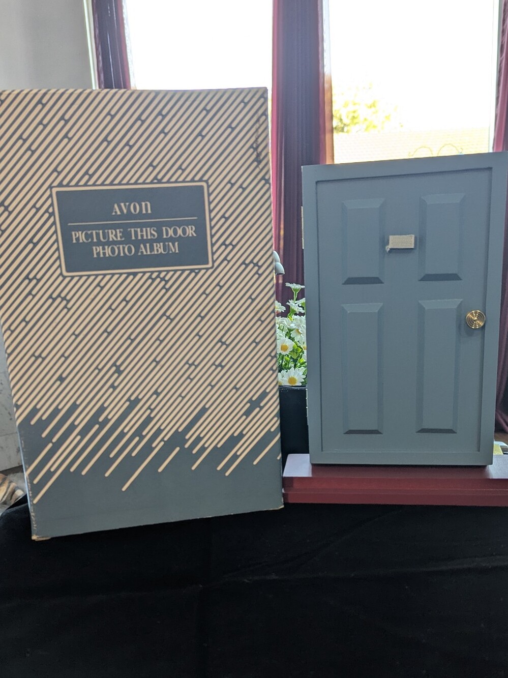 Avon Slate Blue 'Picture This Door' Photo Album
